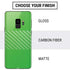 Green Carbon Fiber Specialty Material Galaxy S9 Skin